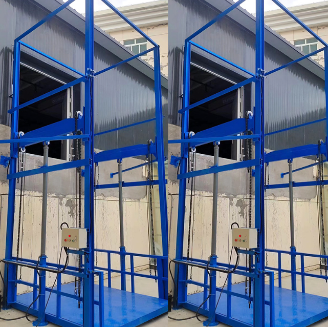 天水导轨式升降货梯